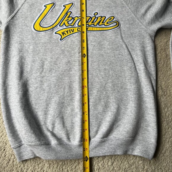 SOLD: UKRAINE Kyiv City Youth Pullover Sweatshirt Україна Київ - Picture 6 of 7